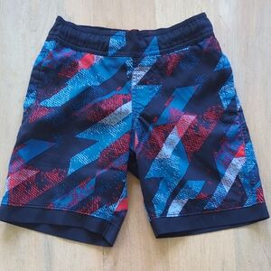 Columbia Kids Swim Trunks - Red and Blue